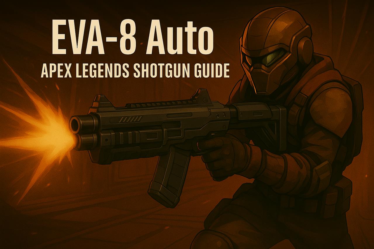 Eva-8 auto - a powerful shotgun in apex legends