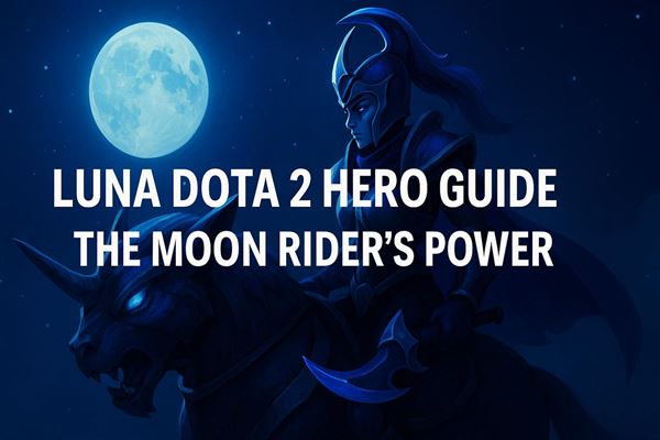 Luna dota 2 hero guide - the moon rider's power